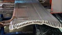 machined aluminum extrusion heatsink profile