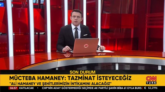 Mücteba Hamaney: ''Ali Hamaney ve şehitlerimizin intikamını alacağız''