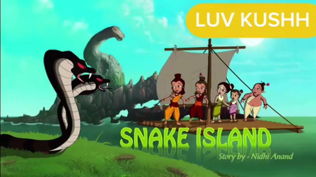Luv kush cartoon snake island full episode in Hindi