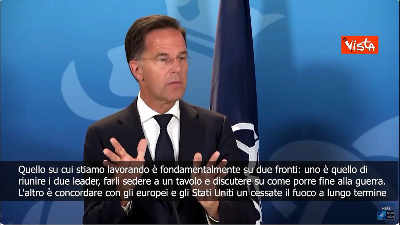 Rutte: In Ucraina si impari lezione di Budapest del 1994 e si eviti attacco russo dopo accordo SOTT