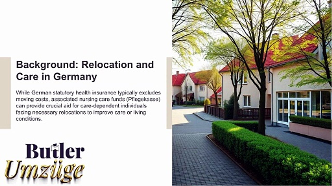 Moving Cost Coverage by German Health Insurance (BKK) with Butler Umzüge GmbH