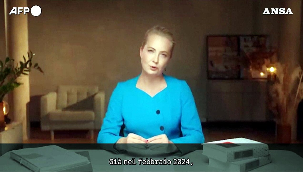 La vedova di Navalny rivela, "mio marito e' stato avvelenato"
