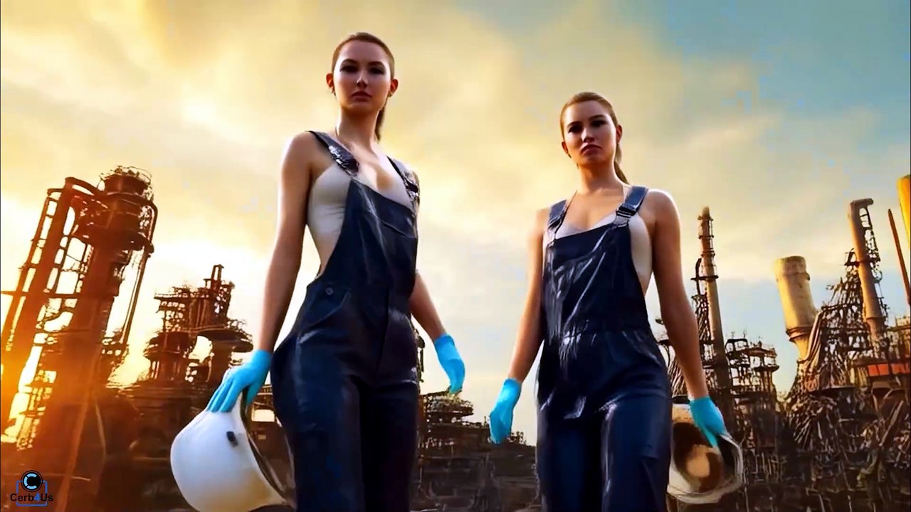 🔥 Landwoman Drilling Queens – Power, Oil & Machines ⚙️