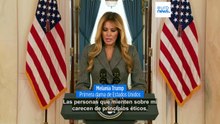 La primera dama de EE.UU., Melania Trump, dice que no participó en los abusos sexuales de Epstein