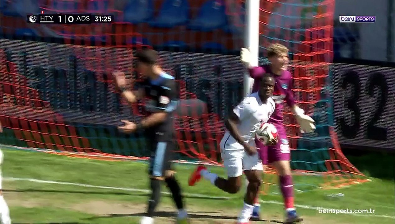 Trendyol 1. Lig'in 34. haftasında Atakaş Hatayspor, sahasında Adana Demirspor'u 4-0 yendi.