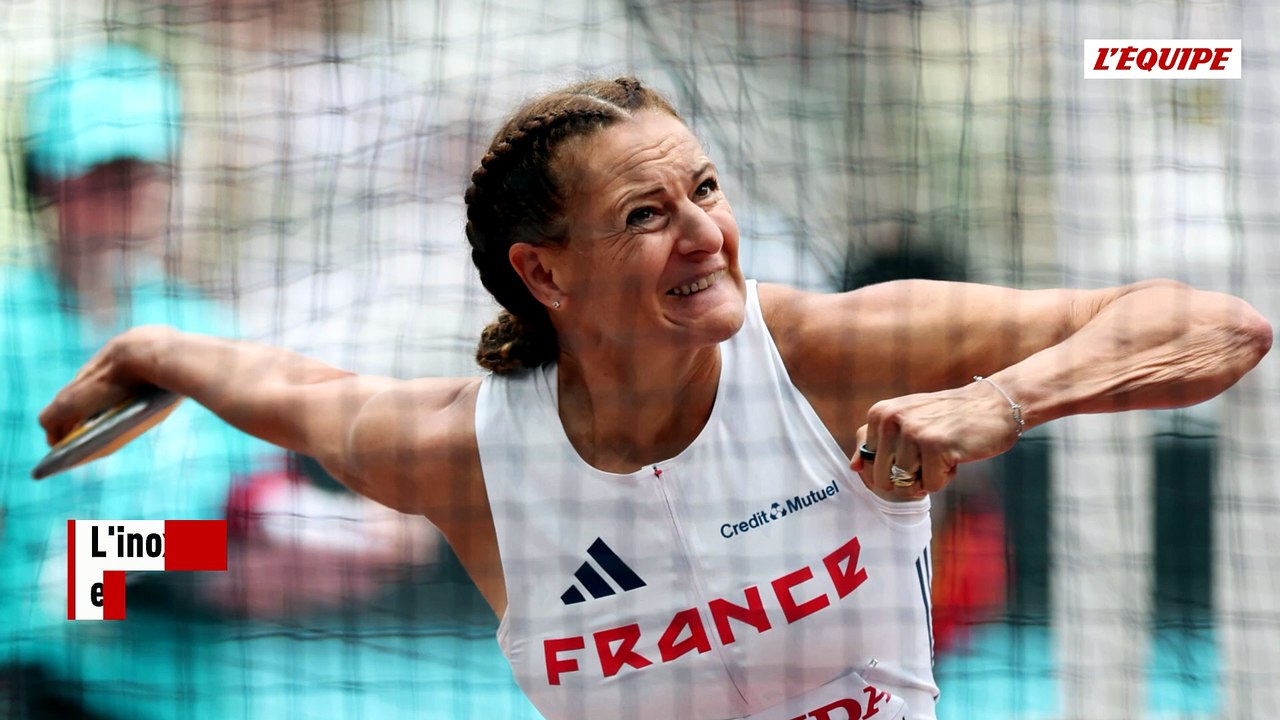 Mélina Robert-Michon améliore son record du monde des plus de 45 ans - Athlé - Meeting de Ramona