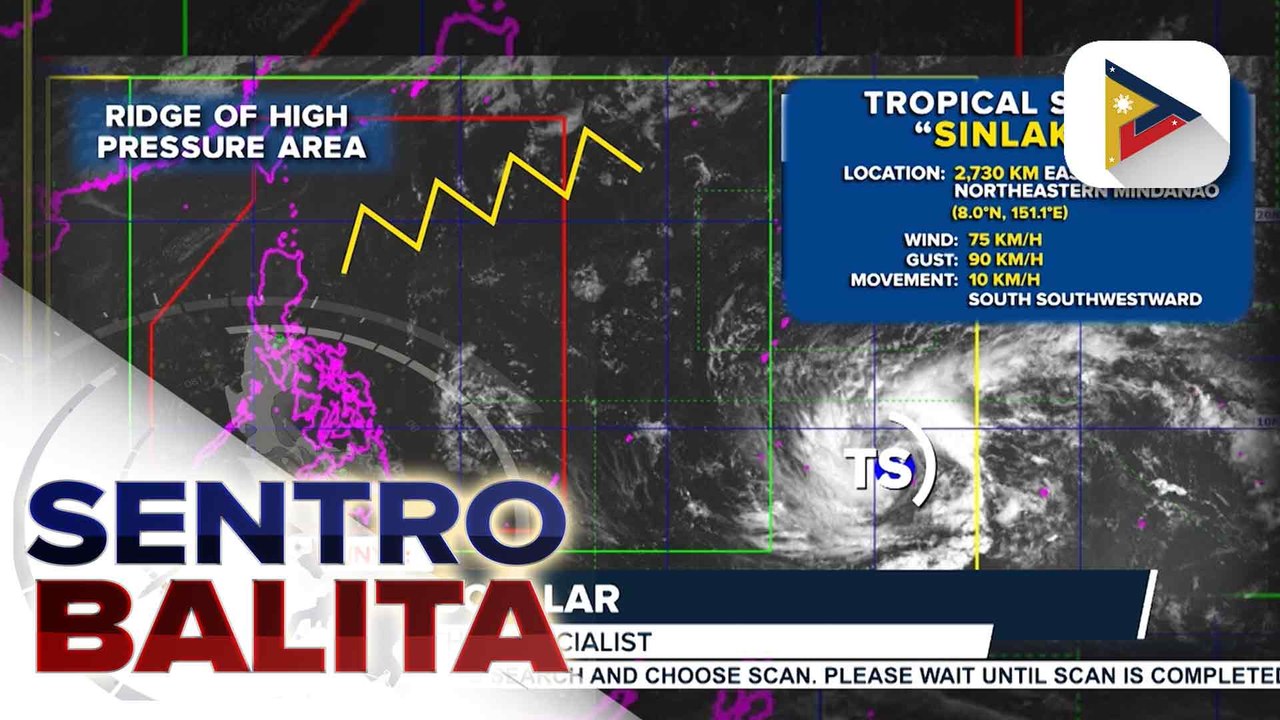 Bagyo sa labas ng PAR, isa ng Tropical storm at posibleng maging super typhoon; Ridge of high pressure area, patuloy na umiiral sa Luzon