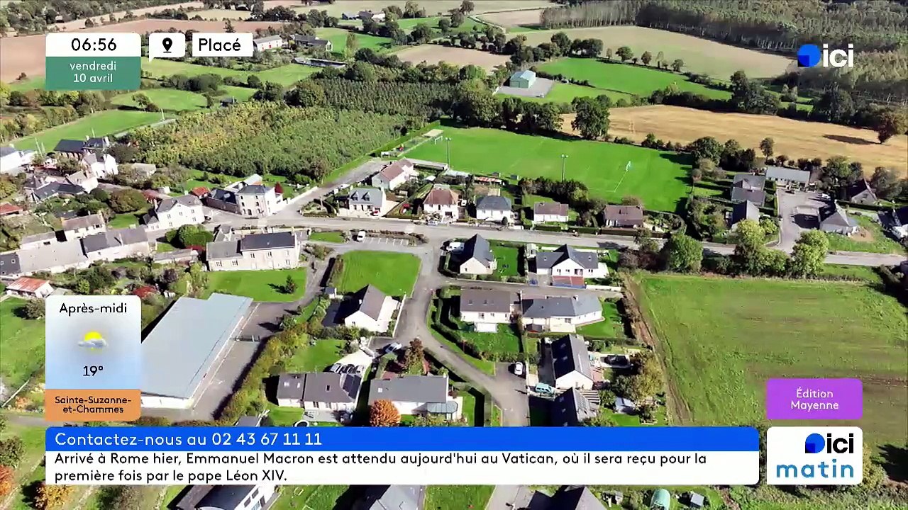 10/04/2026 - ici matin par ici Mayenne en vidéo