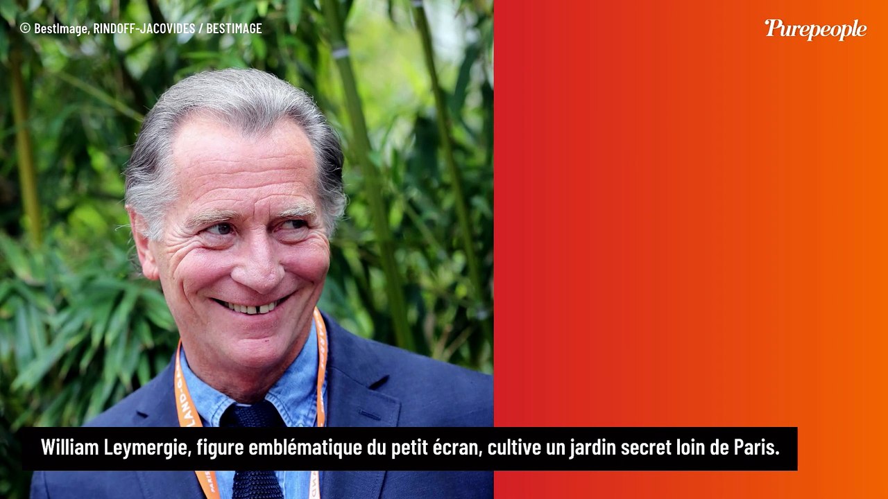 William Leymergie : vélo, golf et balades, l'animateur possède un véritable "havre de paix", acquis avec son épouse Maryline