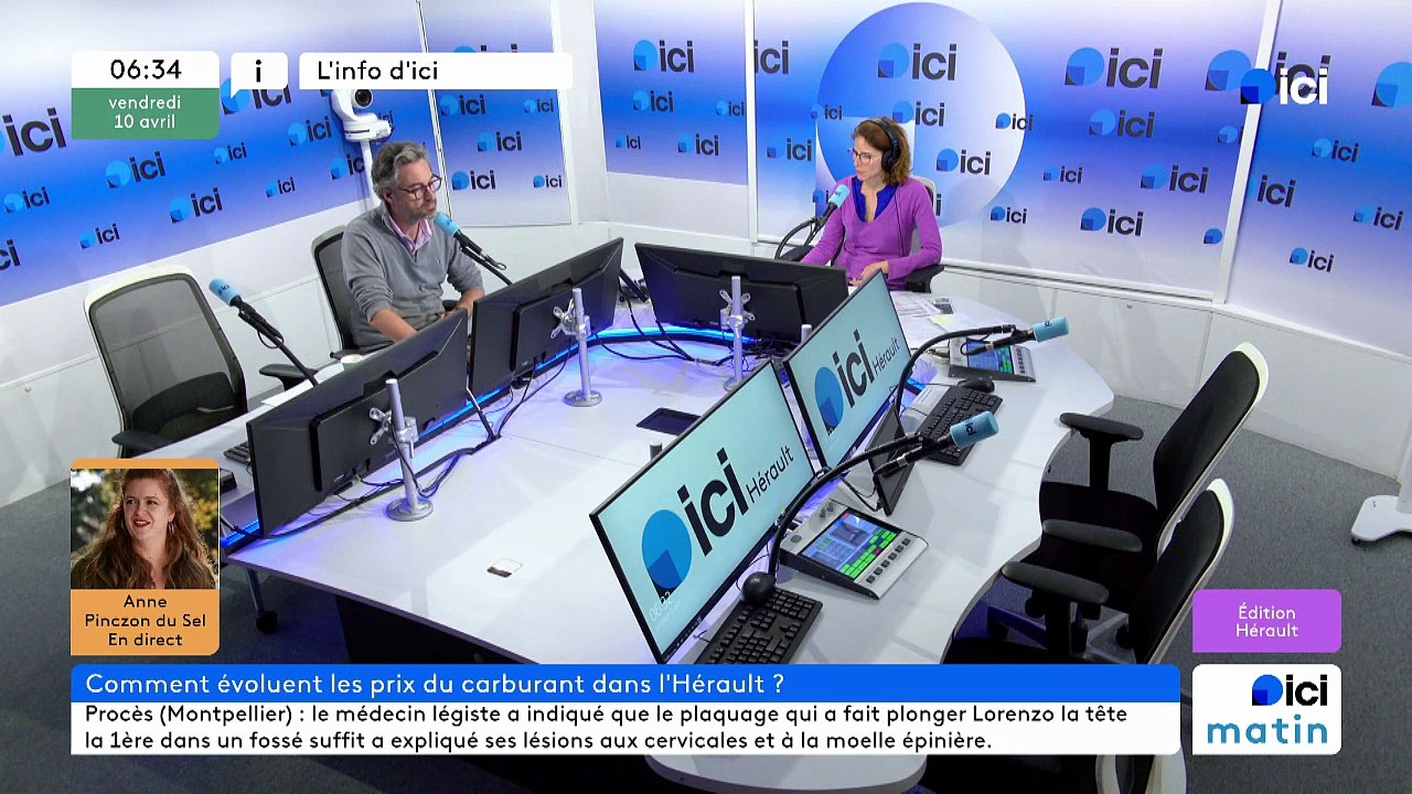 10/04/2026 - ici matin par ici Hérault en vidéo