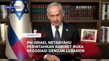 PM Israel Netanyahu Buka Negosiasi dengan Lebanon, Tapi Tegaskan Tak Ada Gencatan Senjata