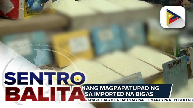 D.A., handa nang magpapatupad ng price cap sa imported na bigas; pagbebenta ng P20 na bigas at iba pang rice programs, nagpapatuloy | ulat ni Elijah Canlas