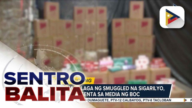 Higit P156.4M halaga ng smuggled na sigarilyo, nakumpiska sa iba’t ibang bahagi ng Mindanao; BOC, paiigtingin pa ang anti-smuggling operations katuwang ang iba't ibang ahensya | ulat ni JC Aliponga - PTV Davao