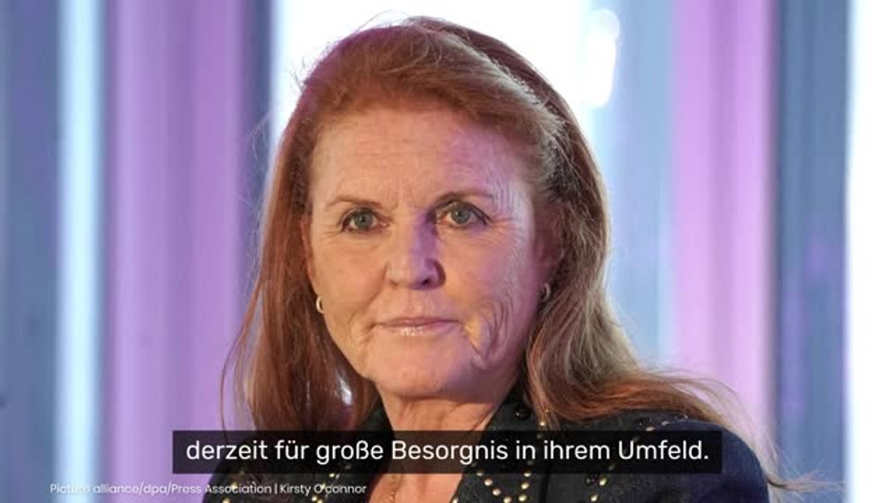 Sarah Ferguson: Ex-Herzogin angeblich 'paranoid' - Freunde in Sorgen