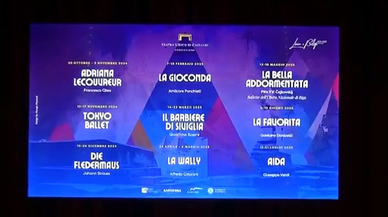 La nuova stagione del Teatro Lirico di Cagliari: sette opere e due balletti