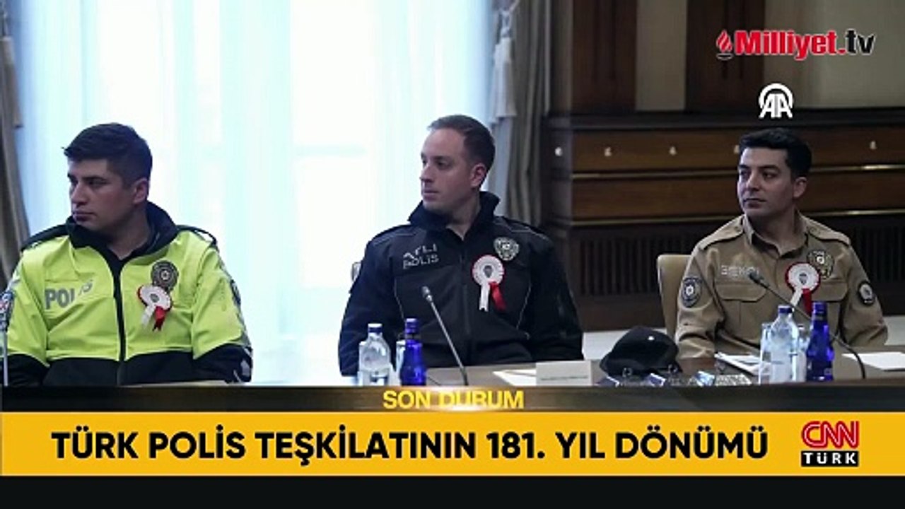 Cumhurbaşkanı Erdoğan: Polisimiz devletimizin göz bebeğidir, milletimizin iftihar vesilesidir