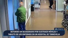 Detenido un sexagenario por sustraer móviles y tablets de los enfermos en un hospital de Torrevieja