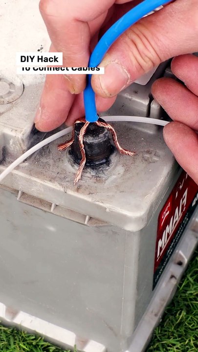 DIY Hack for Strong Cable Connections!