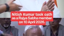 Nitish Kumar takes oath again. But this time, not as Bihar CM.