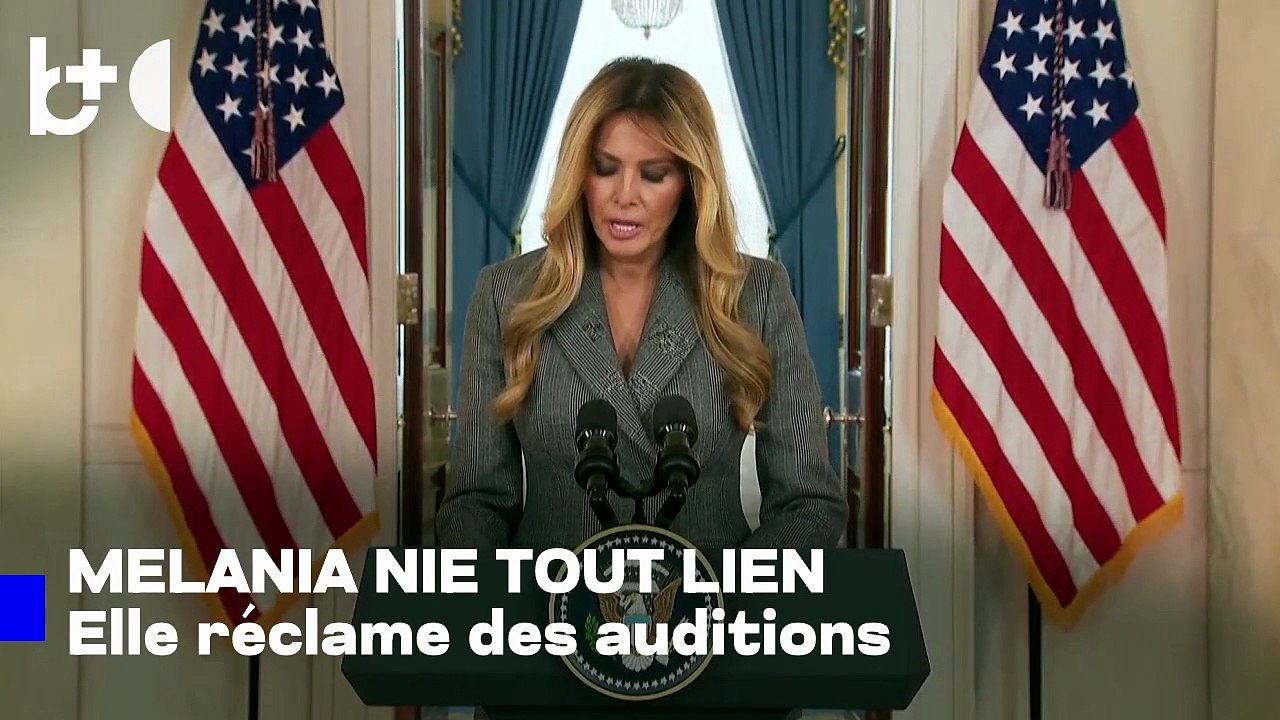 Melania Trump aux médias : «Je n’ai jamais eu de lien avec Epstein»