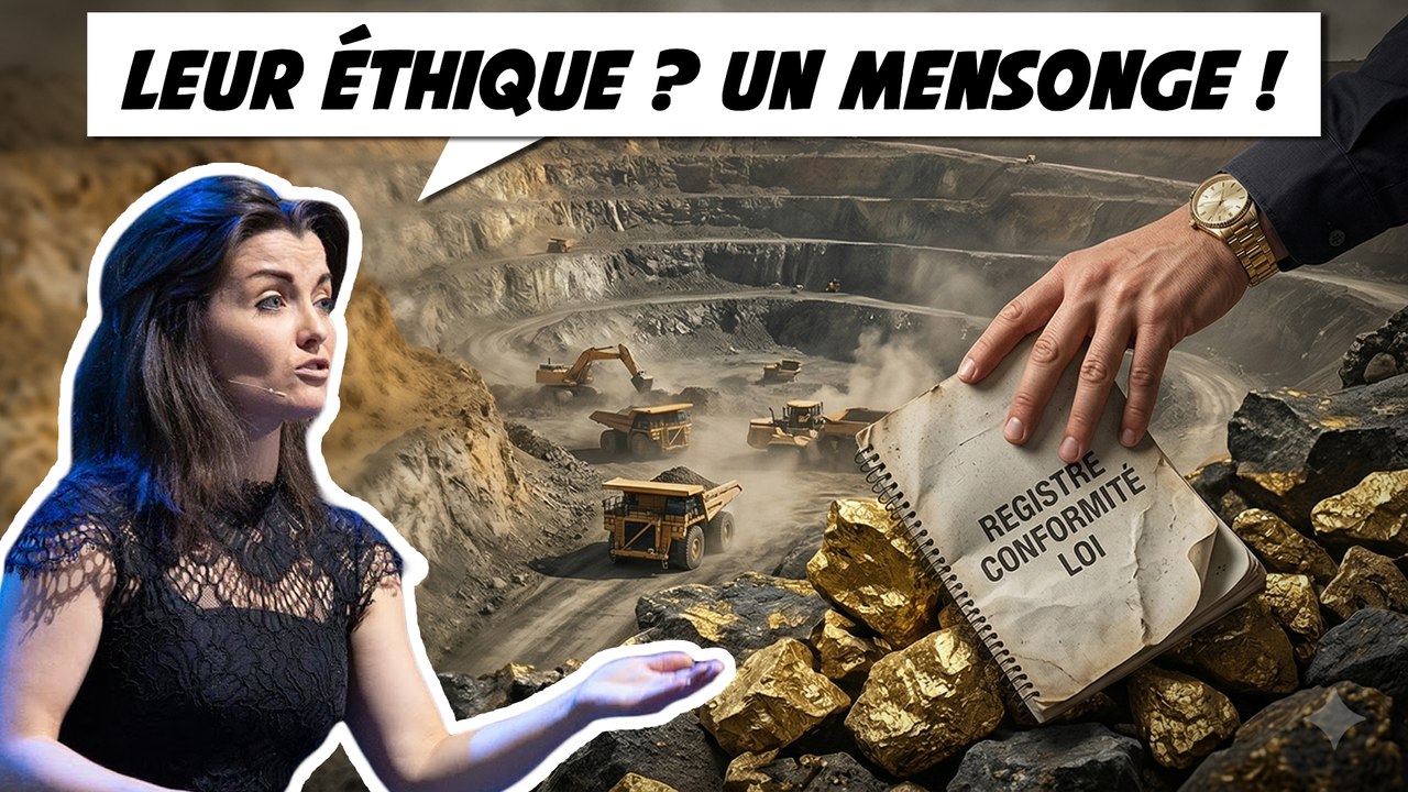 Aurore Stéphant dézingue les minières : "La loi ? Ils s'en moquent !”