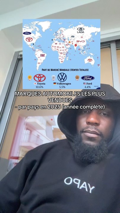 Les marques auto les + vendues en 2025, et toi t'es chez qui ? | abonne toi. Les vraies sont dans le canal 🖤