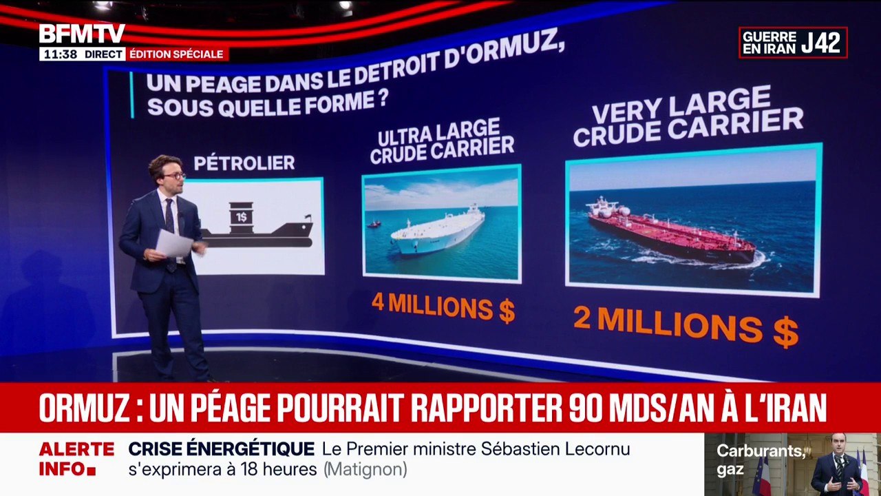 LES ECLAIREURS -  Détroit d'Ormuz: combien rapporterait un potentiel péage à l'Iran?