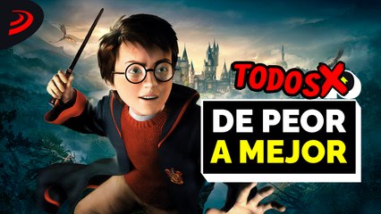 TODOS los JUEGOS de HARRY POTTER ordenados de PEOR a MEJOR