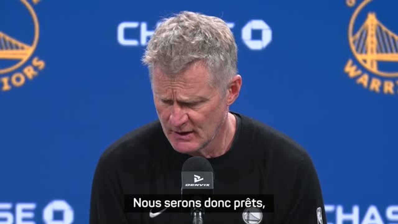 Warriors - Kerr assure que son équipe sera prête pour le Play-In Tournament