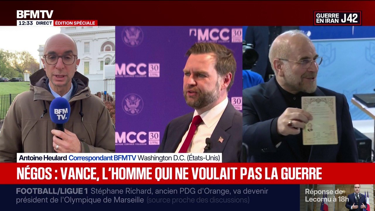 "Le seul qui ne voulait pas la guerre": JD Vance, l’homme fort des négociations pour la fin du conflit au Moyen-Orient