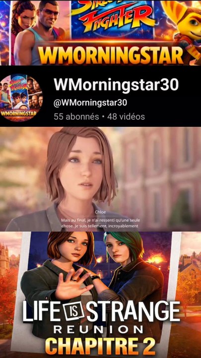 #LifeIsStrangeReunion Chapitre 2 . Magnifique l'amour .💔 j'ai reussi pour le moment ....