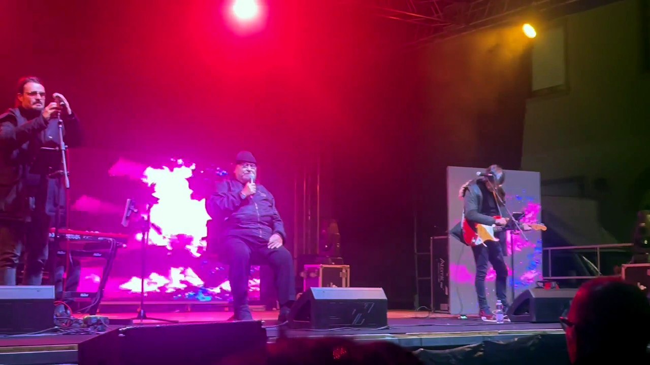 Carbonia, lo show di Umberto Smaila