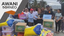 Bantuan awal disalur kepada mangsa kebakaran Kg Buntal