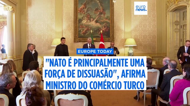 NATO não é obrigada a reabrir o Estreito , diz ministro do Comércio turco à Euronews