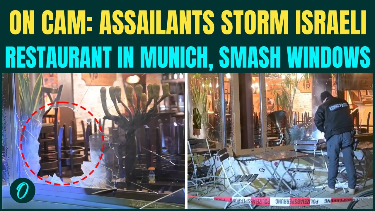 BREAKING: Israeli Restaurant Attacked, Looted in Munich Amid U.S.-Iran Ceasefire | Iran Behind it?
