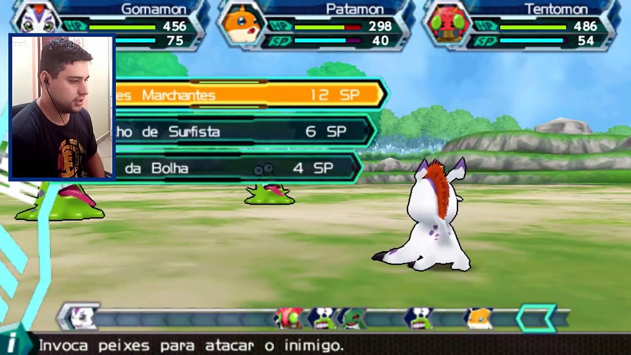 Digimon Adventure Ep.[05] - Iscas a ser pegas e Pyocomon's e DigiMorangos.