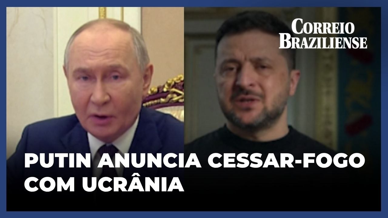 Putin anuncia cessar-fogo com a Ucrânia pela Páscoa ortodoxa