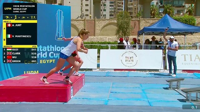World Cup Pentathlon - Le Caire - Demi-finales femmes - Groupe A