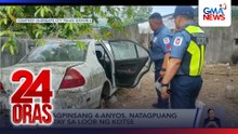 Magpinsang 4-anyos, natagpuang patay sa loob ng kotse | 24 Oras