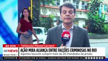 Ação mira aliança entre facções no Rio de Janeiro