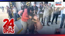 Mahigit 340 Pilipino mula sa Middle East, nakabalik na ng bansa | 24 Oras