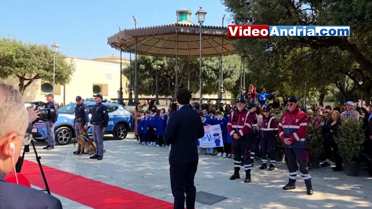 La Questura di Andria celebra il 174^ Anniversario della Fondazione della Polizia di Stato a Canosa