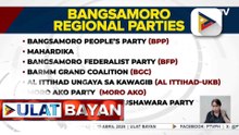 COMELEC, inilabas na ang listahan ng mga partidong lalahok sa kauna-unahang BARMM Parliamentary Elections sa Setyembre | ulat ni Trisha Aragon ng PTV Cotabato