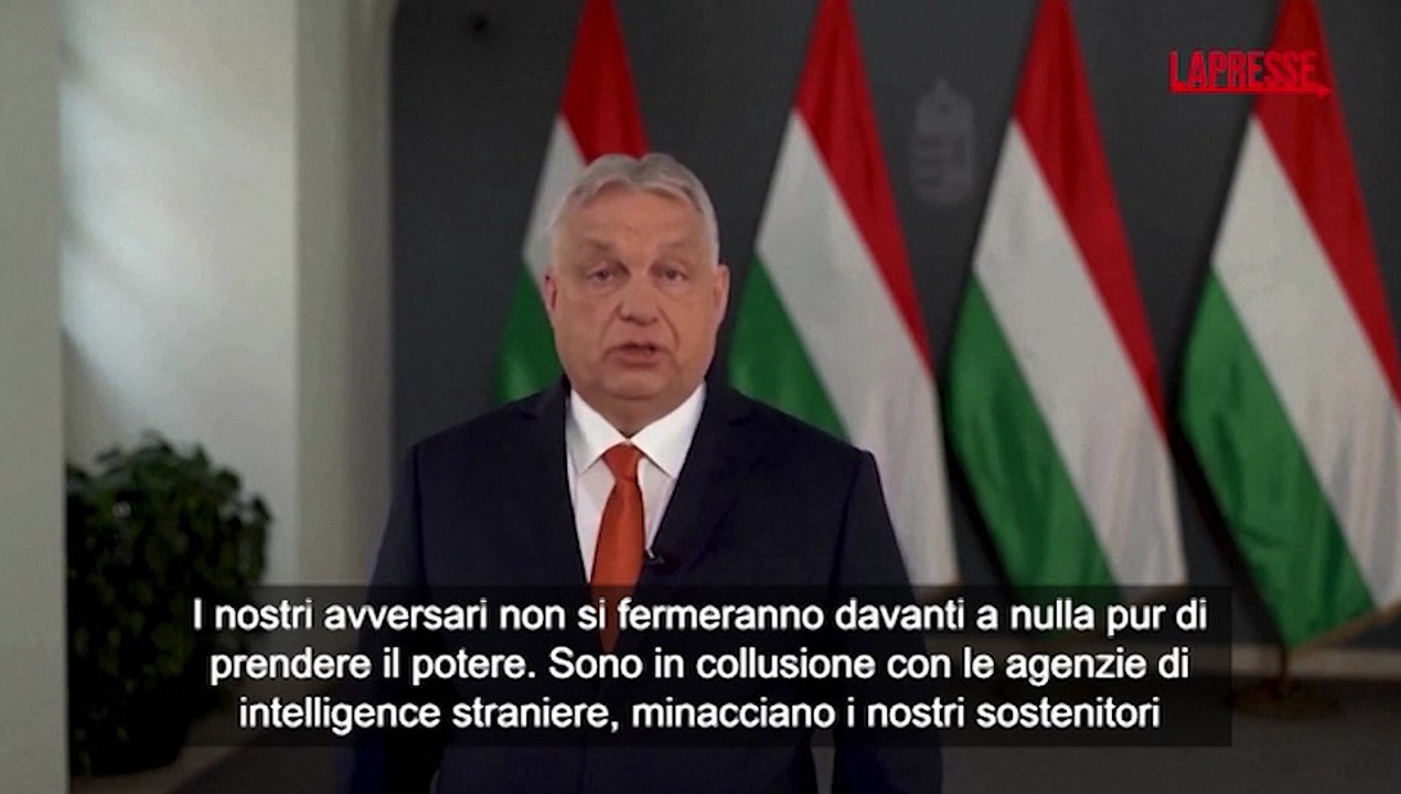 Ungheria al voto, Orban: "Oppositori non si fermeranno davanti a nulla pur di prendere il potere"