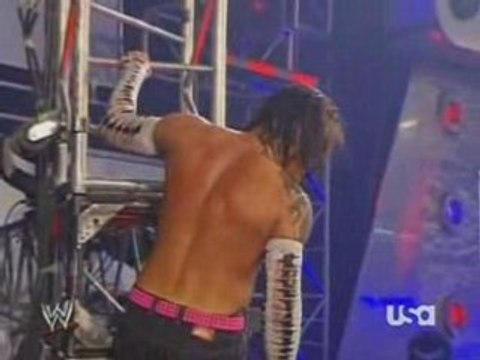 Raw 14-01-2008 - Jeff Hardy vs Randy Orton