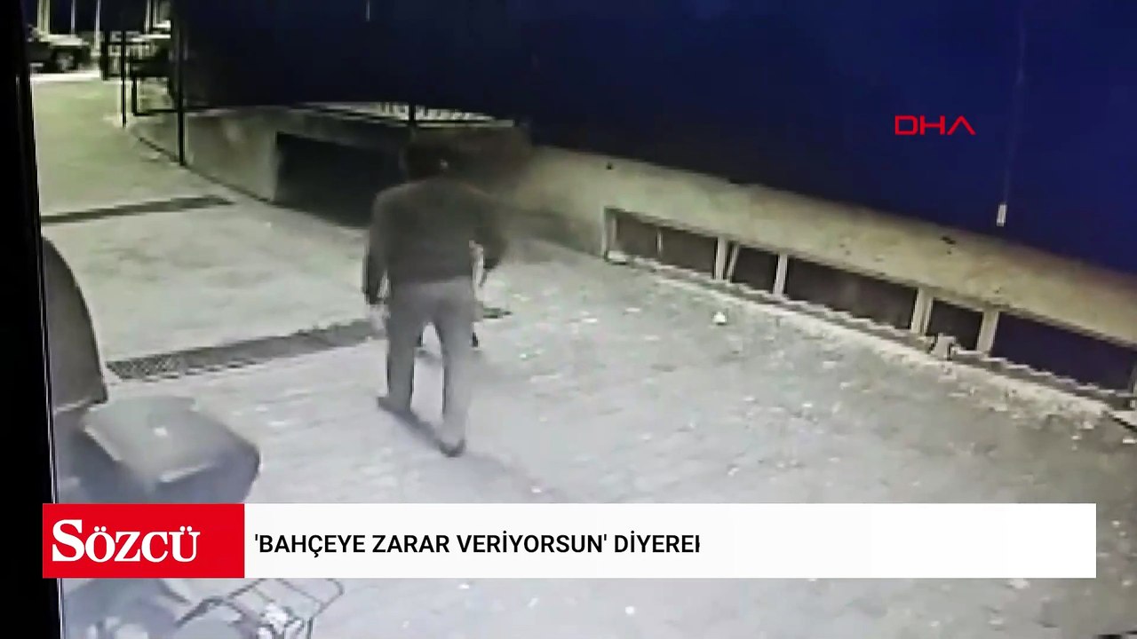 'Bahçeye zarar veriyorsun' diyerek 9 yaşındaki çocuğu darbetti!