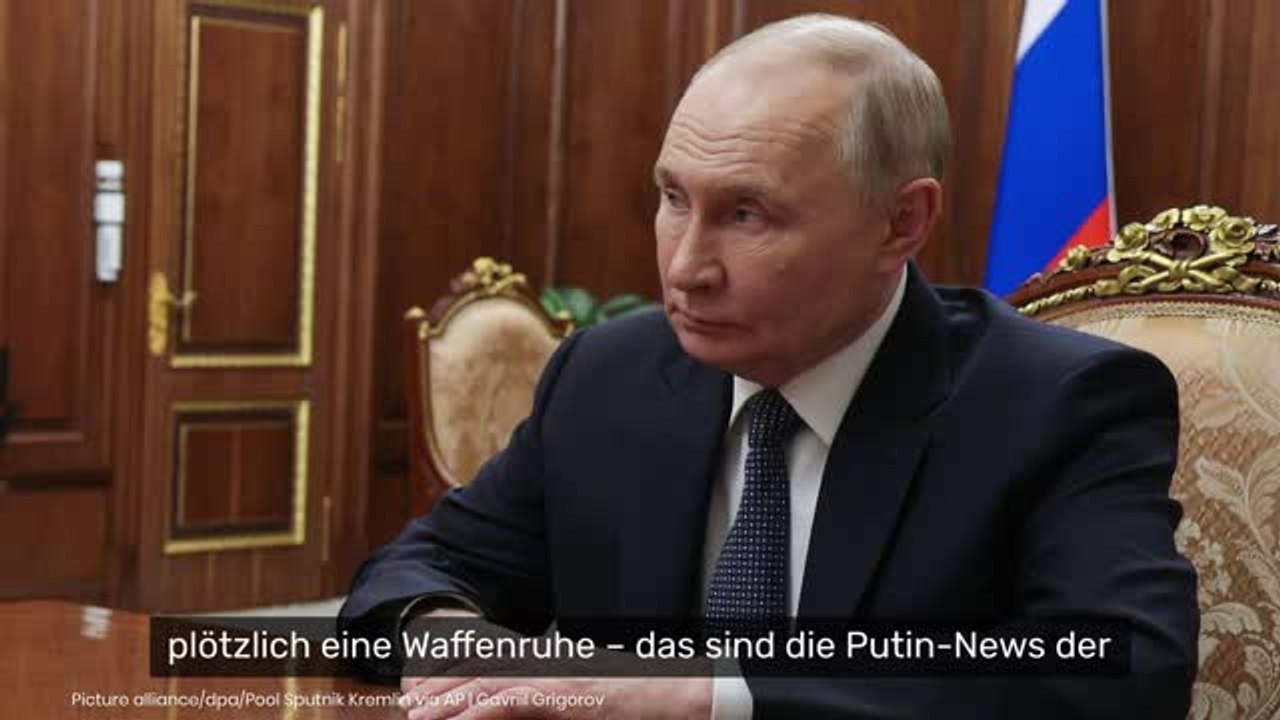 Putin-News der Woche: Nuklearfantasien, 48-Stunden-Ultimatum und plötzlich Waffenruhe