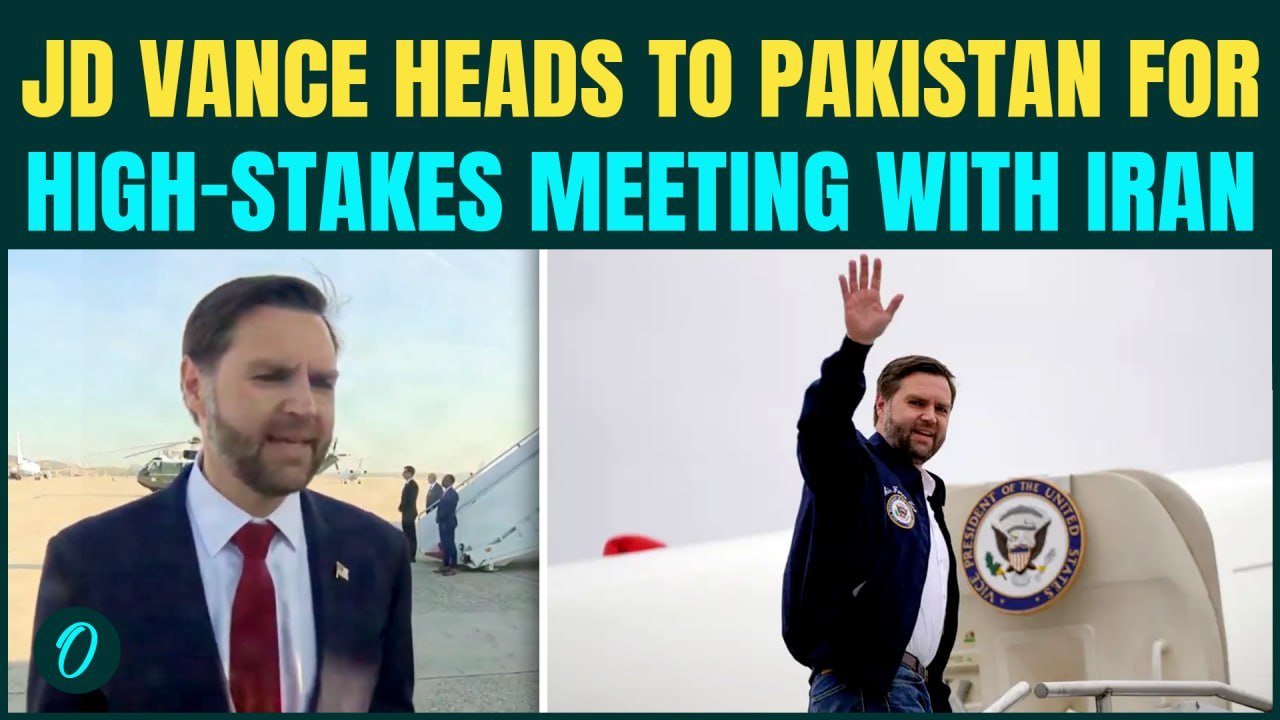 BREAKING: JD Vance Departs for Pakistan for High-Stakes Meeting with Iran Officials on Nuclear Deal