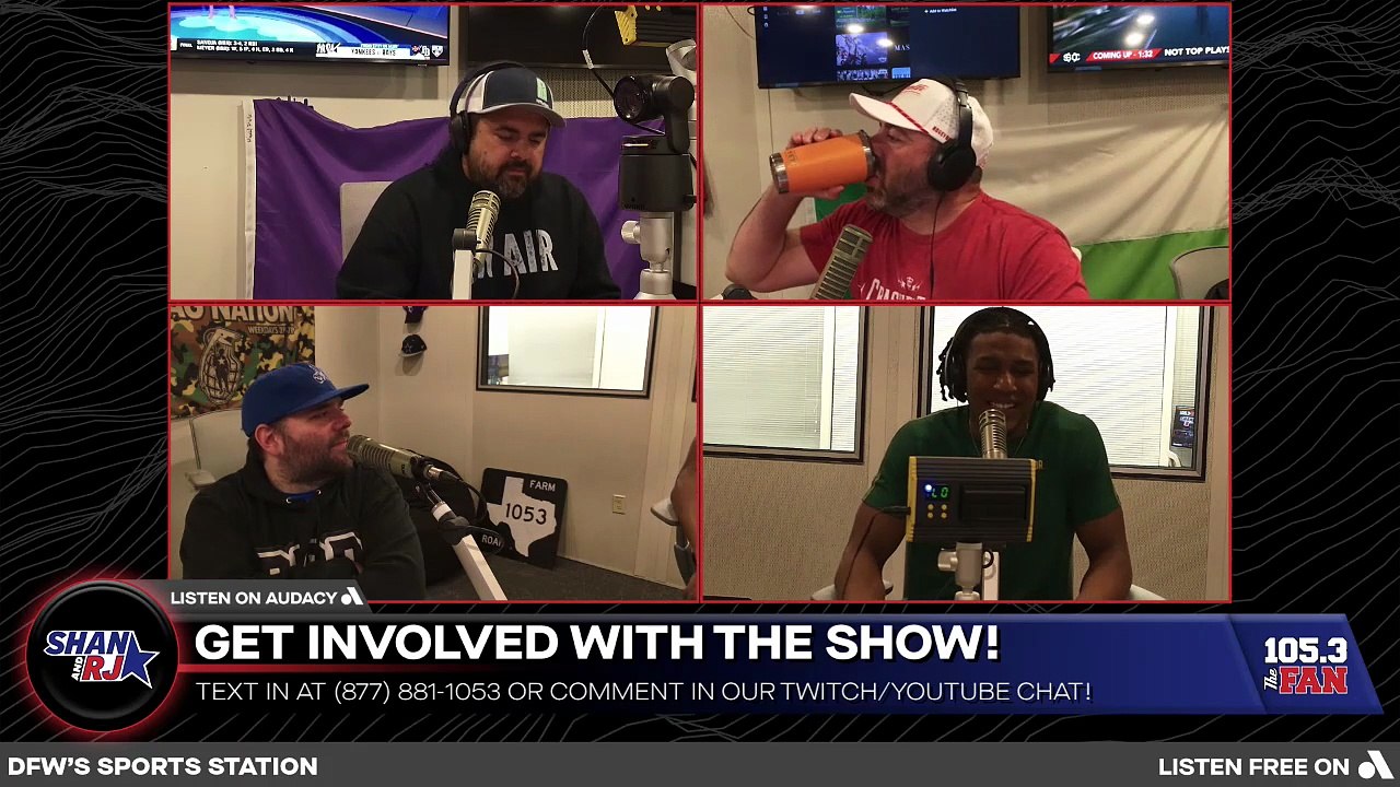 Baylor WR Josh Cameron Joined Shan & RJ LIVE In Studio | Shan & RJ