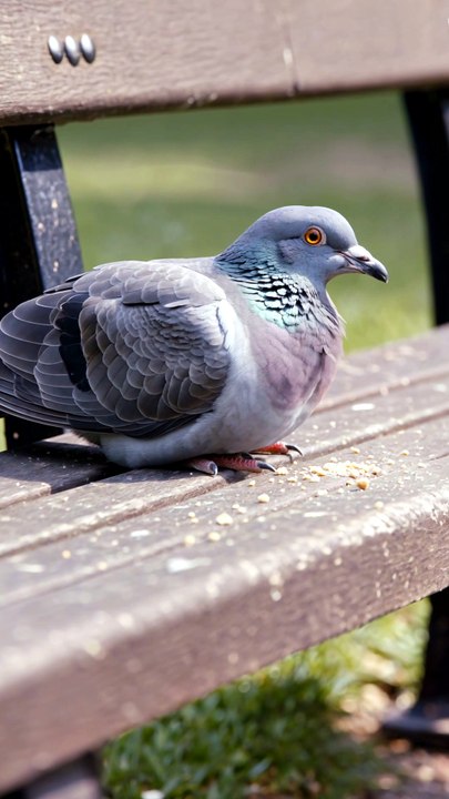 A 'Common' Wood Pigeon